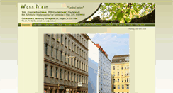 Desktop Screenshot of heimwohnen.at